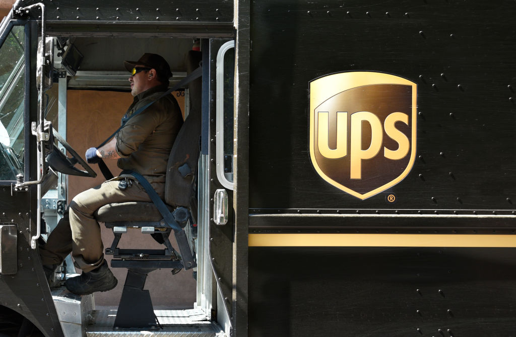 UPS parcel delivery