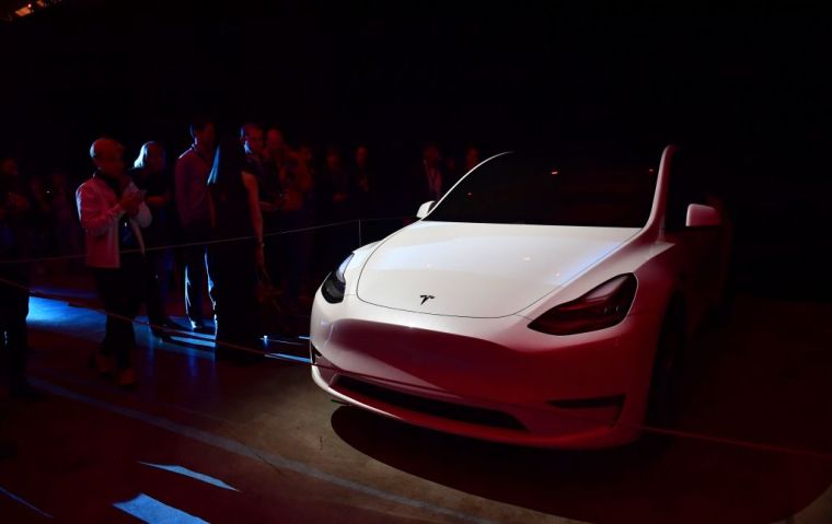 US-AUTO-TESLA-MODEL Y