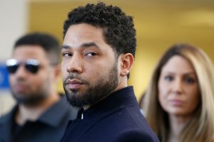 Actor Jussie Smollett Appears Outside Of Court After It Was Announced That All Charges Have Been Dropped Against Him