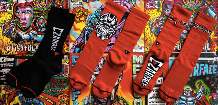 Arvin Goods X CZARFACE Sock Line