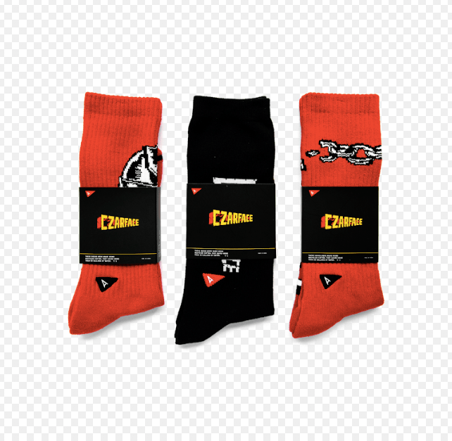 Arvin Goods X CZARFACE Sock Line