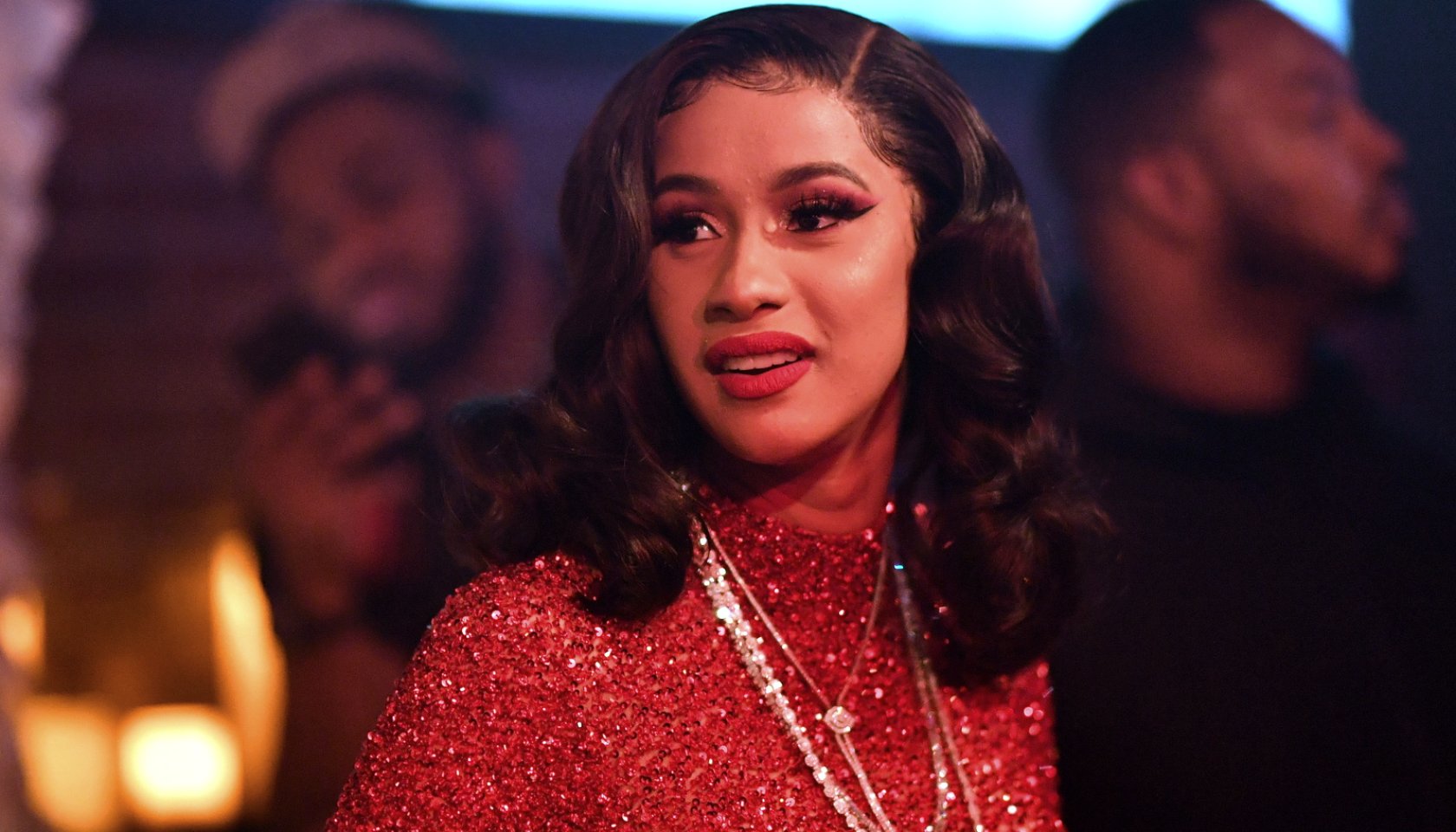 Cardi B and Offset at his Father Of 4 Album Release