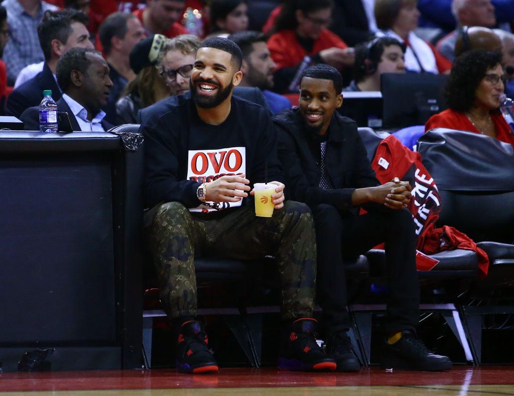 Drake Jokes About His Jinx With Reporters Following Raptors Win