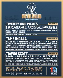 Boston Calling Lineup