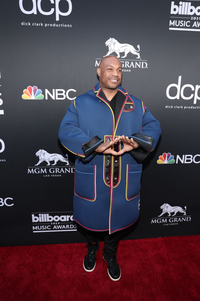 Kareem "Biggs" Burke looked... interesting.