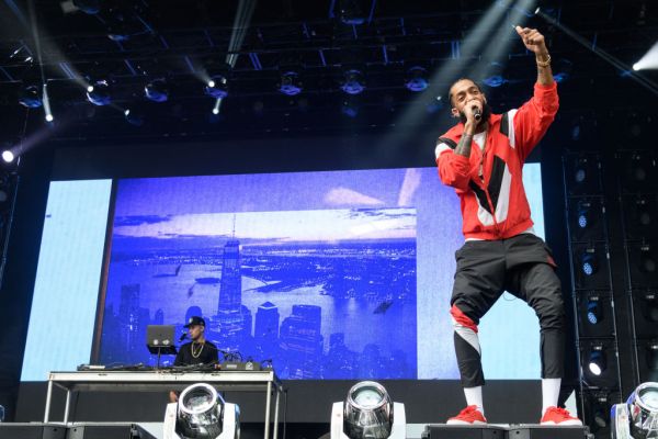 Nipsey Hussle Performs at Broccoli City Festival in Washington, D.C.