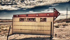 Gentlemen's Club Sign