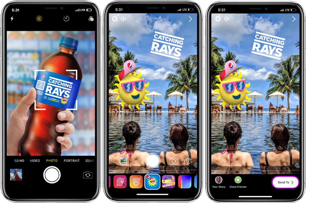 Pepsi X Instagram Launch #Summergram Campaign [Photos]