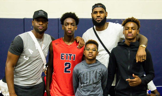 LeBron James Jr. & Zaire Wade Attending The Same High School, Report