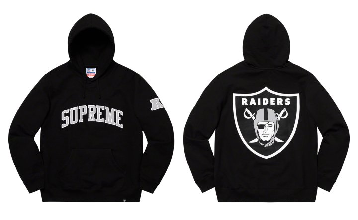 Supreme x 47 x Raiders
