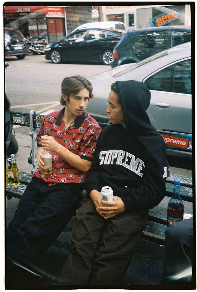 Supreme x 47 x Raiders