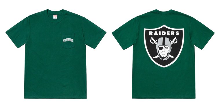 Supreme x 47 x Raiders