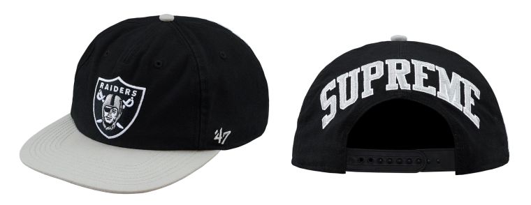 Supreme x 47 x Raiders