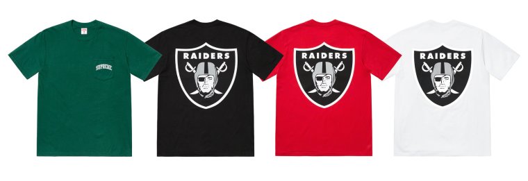 Supreme x 47 x Raiders