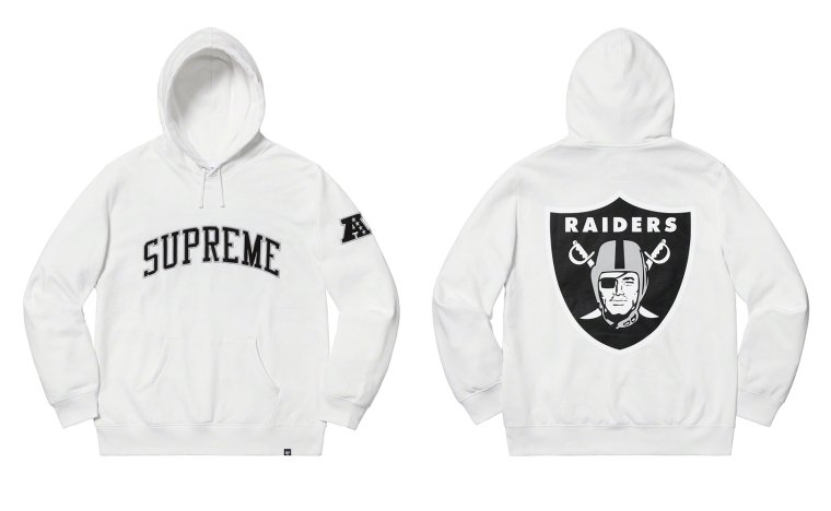 Supreme x 47 x Raiders