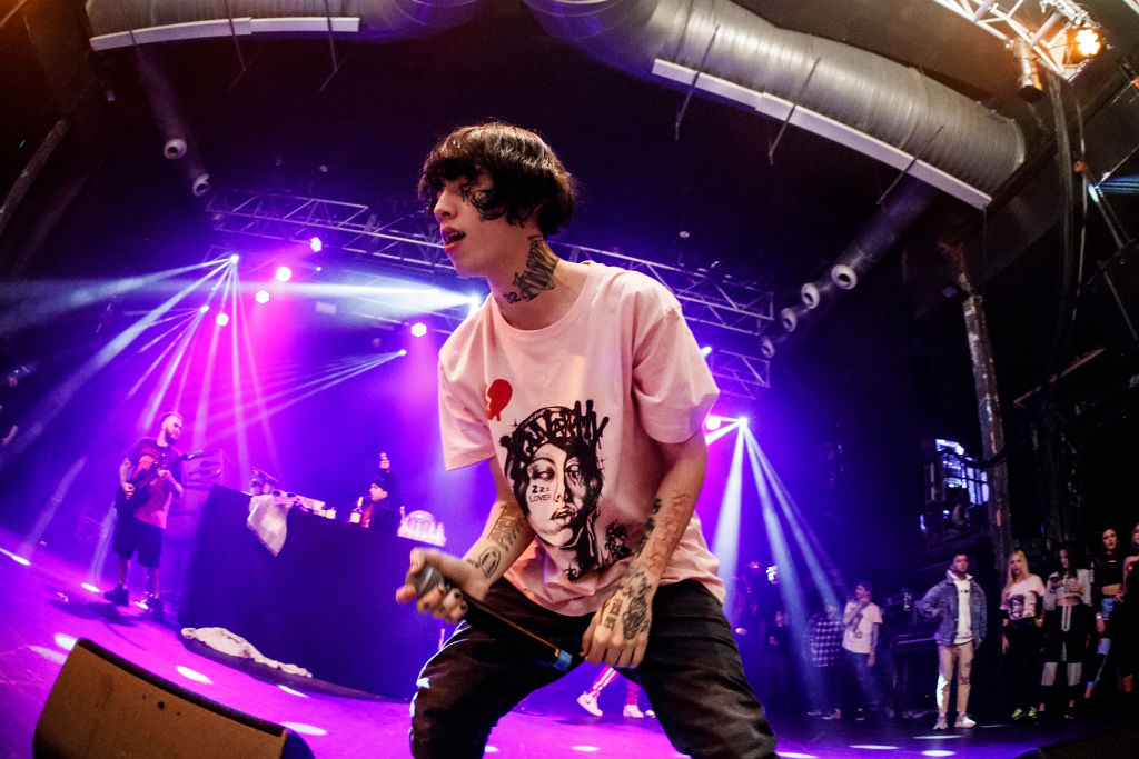 Lil Xan Performs In Concert In Barcelona