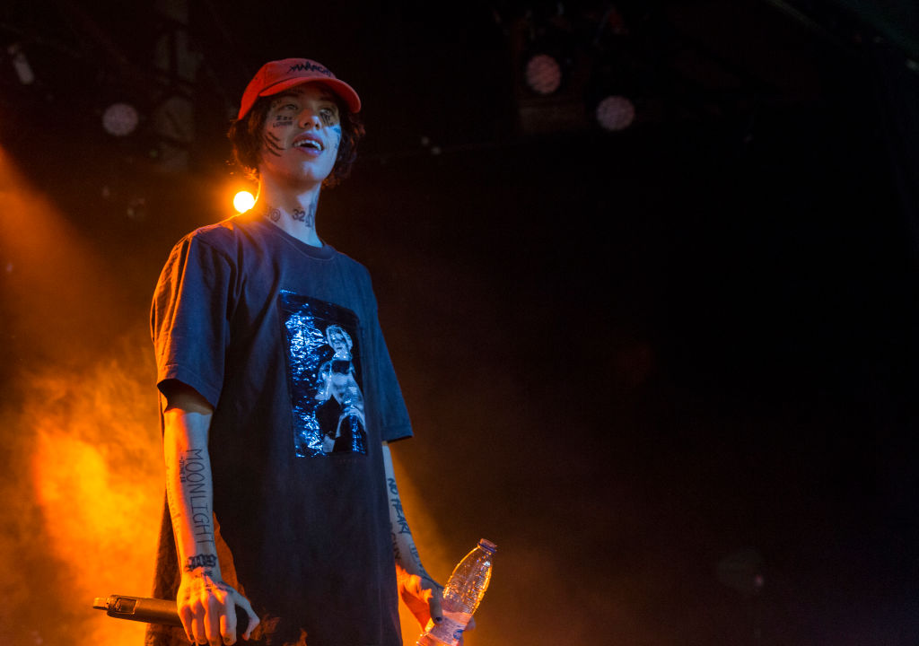 Lil Xan Performs In Concert In Madrid