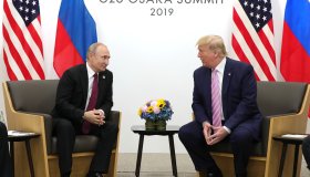 Vladimir Putin - Donald Trump meeting in Osaka