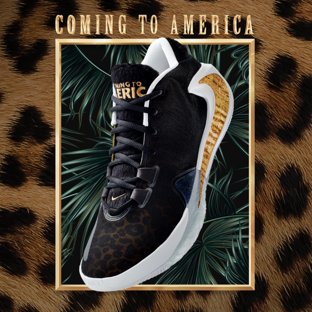 Nike Giannis Antetokounmpo 'Coming To America' Collection