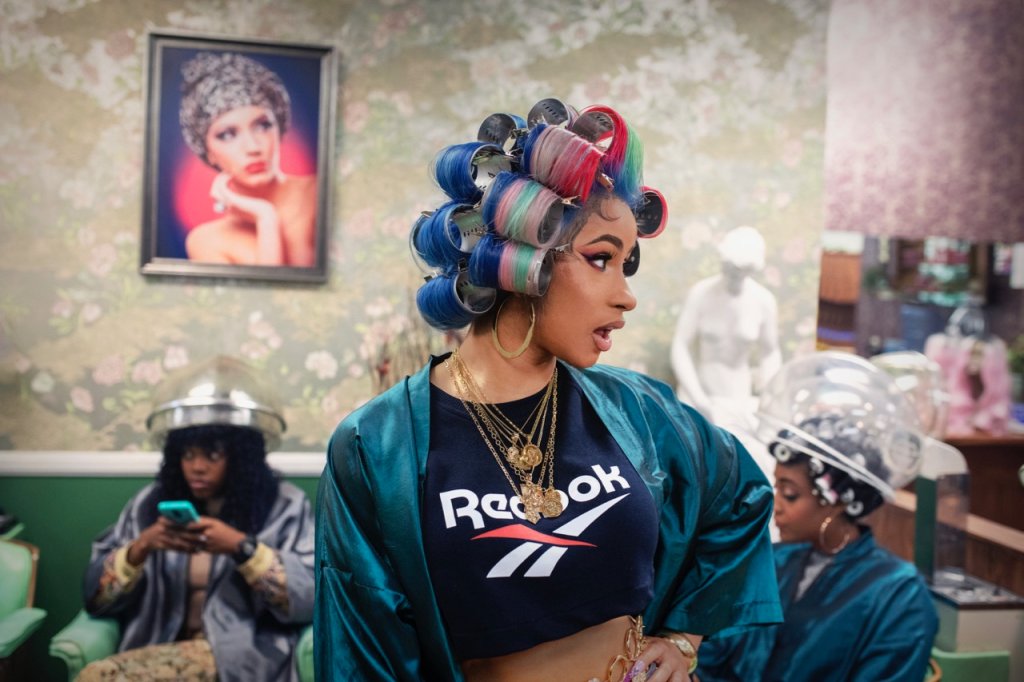 Cardi B In Reebok's New "Nails" Campaign [Photos]
