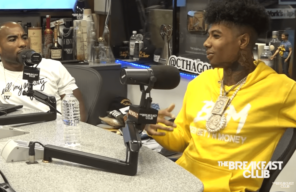 Blueface on the Breakfast Club 2