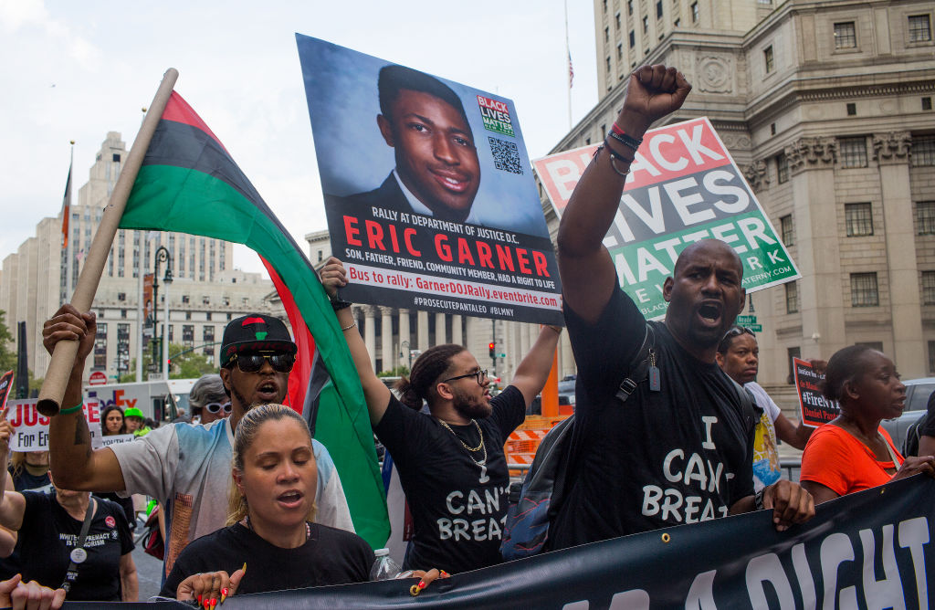 Eric Garner demonstrations mark the 5th anniversary of his death