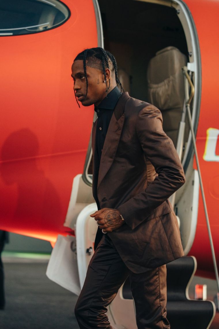 TRAVIS SCOTT: LOOK MOM I CAN FLY at the Barker Hangar in Santa Monica