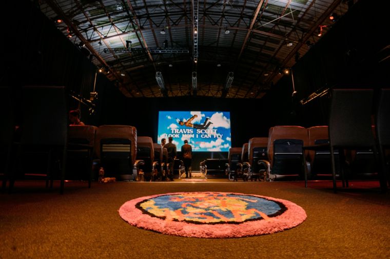 TRAVIS SCOTT: LOOK MOM I CAN FLY at the Barker Hangar in Santa Monica