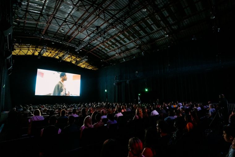 TRAVIS SCOTT: LOOK MOM I CAN FLY at the Barker Hangar in Santa Monica