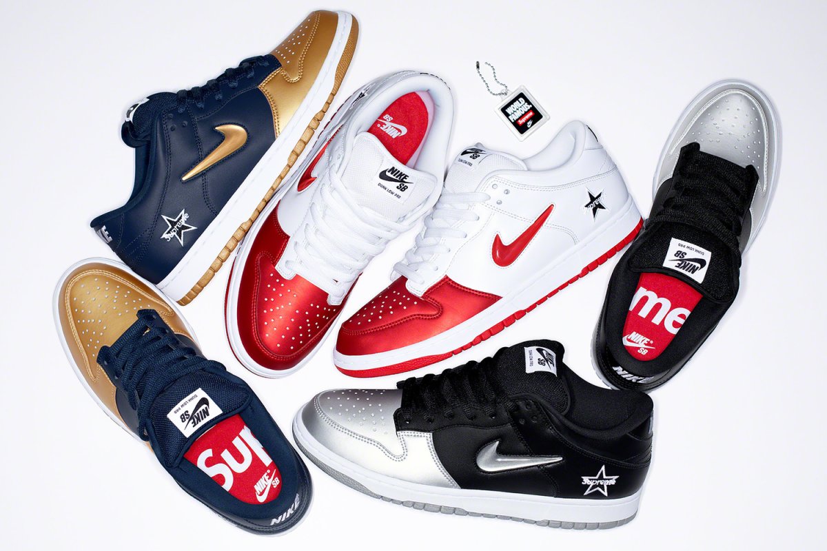 Supreme x SB Dunk 2019