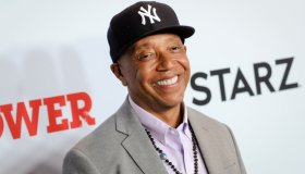 Russell Simmons attends the Power Final Season Premiere held...