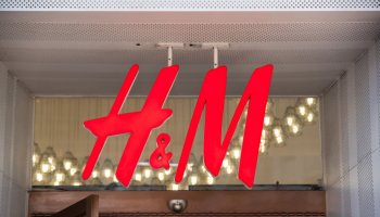 Hennes & Mauritz, or H&M, store in Shanghai. A Swedish...