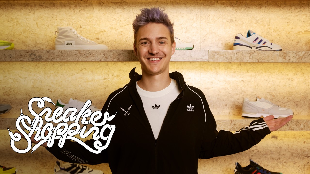 Ninja Goes Sneaker Shopping