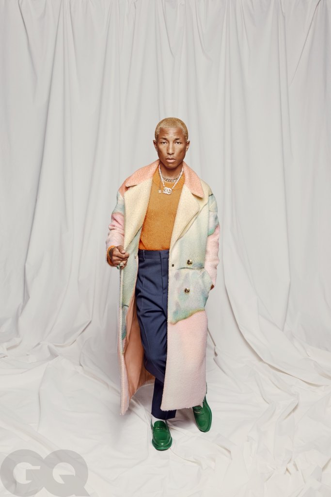 PHARRELL WILLIAMS GQ NEW MASCULINITY ISSUE