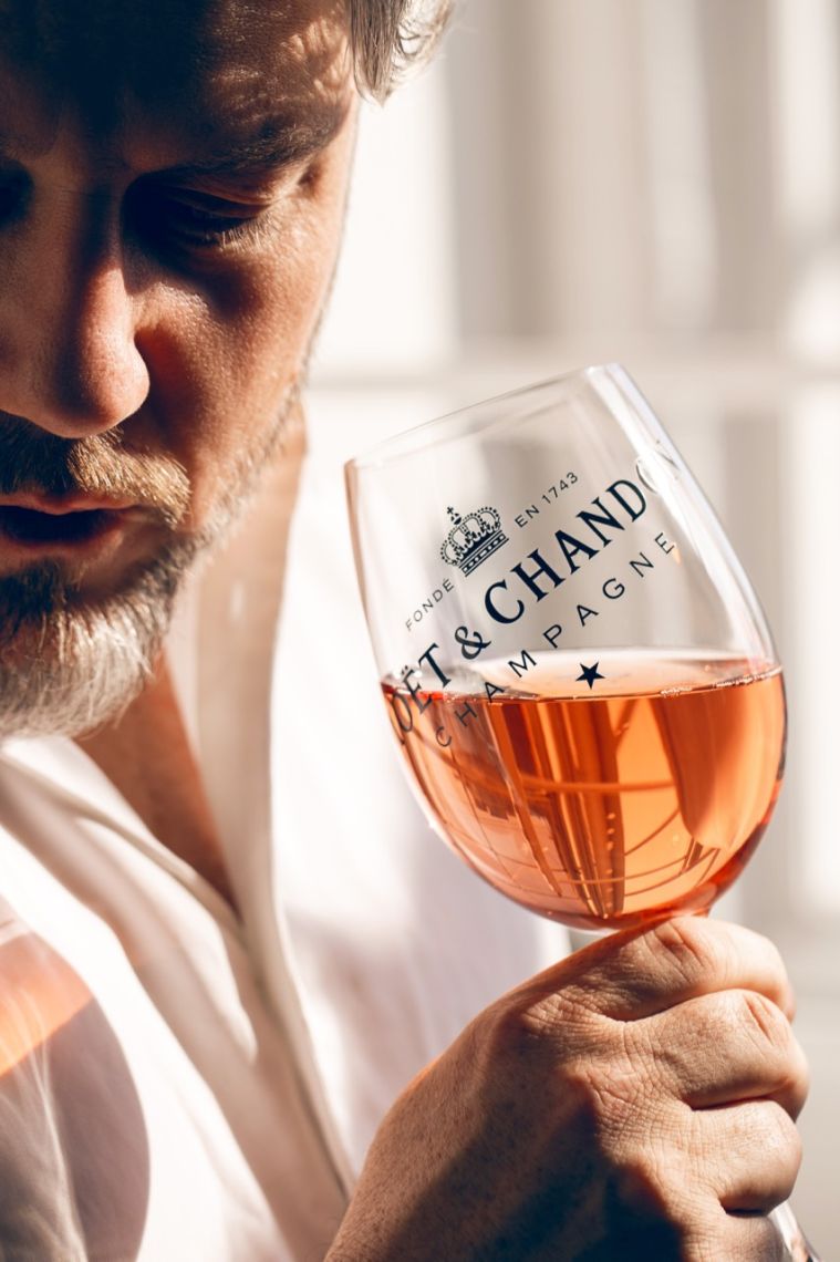 Moët & Chandon Launches New Campaign/Bottle w/ Jonathan Mannion