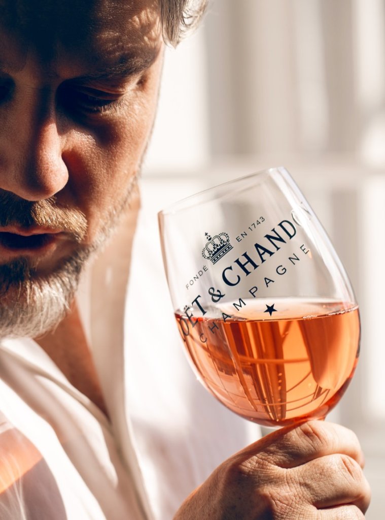 Moët & Chandon Launches New Campaign/Bottle w/ Jonathan Mannion