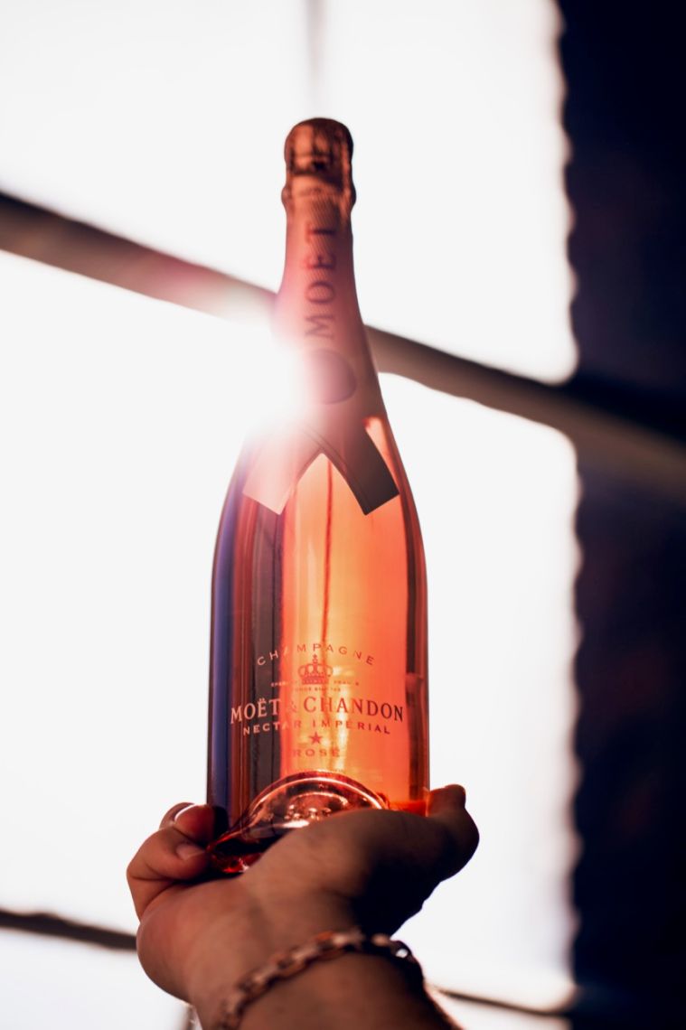 Moët & Chandon Launches New Campaign/Bottle w/ Jonathan Mannion