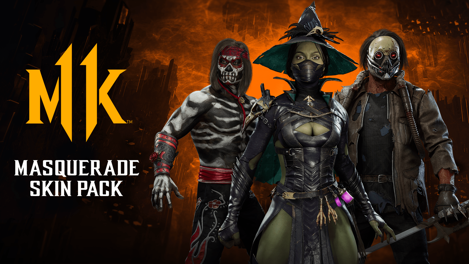 Lui Kang, Jade & Kabal Get Halloween Drip In Lastest 'MK11" Update