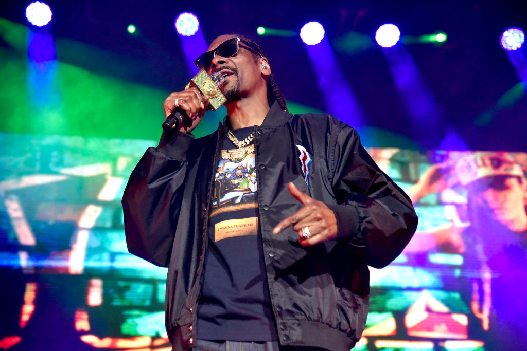 Snoop Dogg And Ice Cube Perform At Toyota Amphitheatre