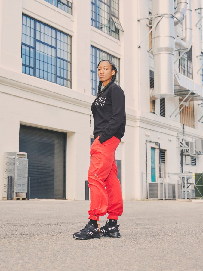 WondaGurl It's A Man's World Reebok Shoe Drop