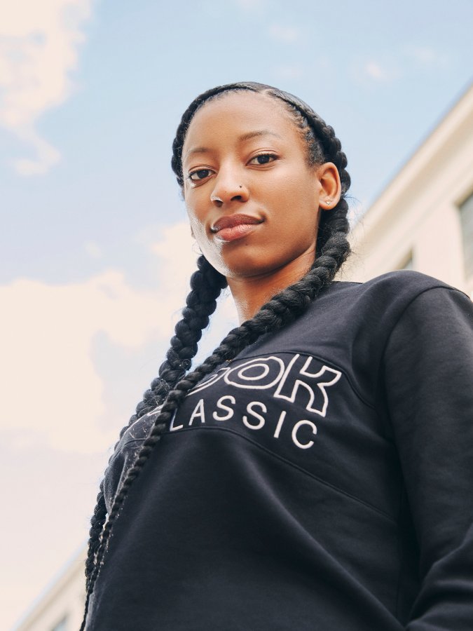 WondaGurl It's A Man's World Reebok Shoe Drop