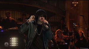 Chance the Rapper with musical guest Eminem hosts the 43nd season episode 6 NBC's 'Saturday Night Live'