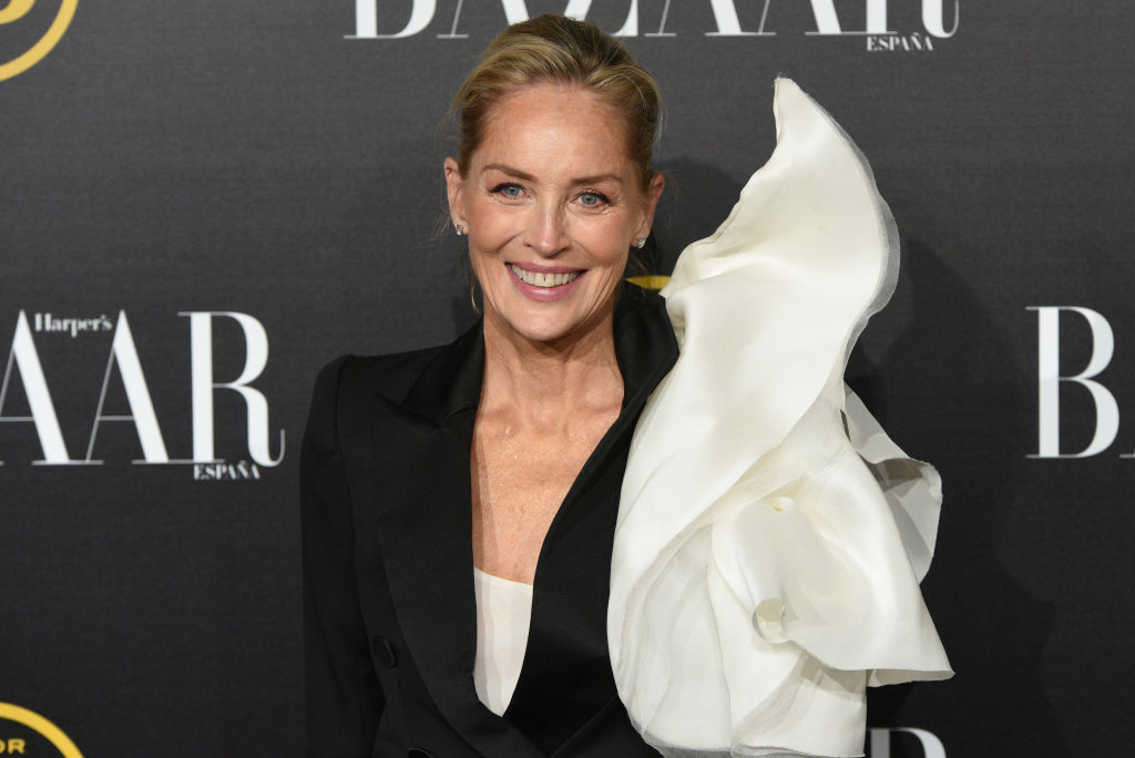 Sharon Stone attends the Harper's Bazaar Awards 2019 at...