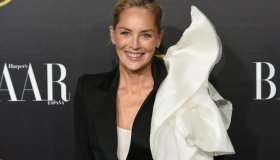 Sharon Stone attends the Harper's Bazaar Awards 2019 at...