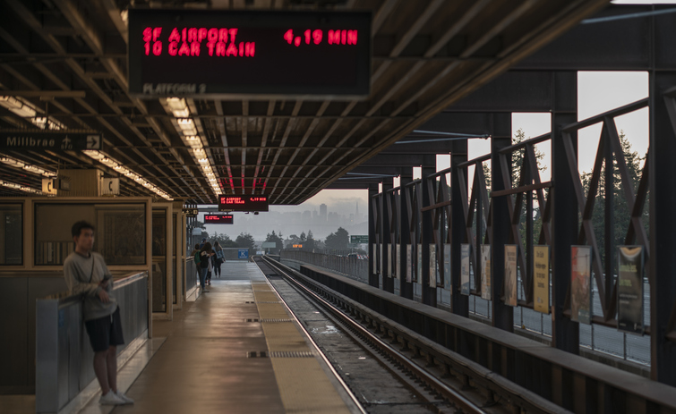 Rockridge, Oakland BART Station