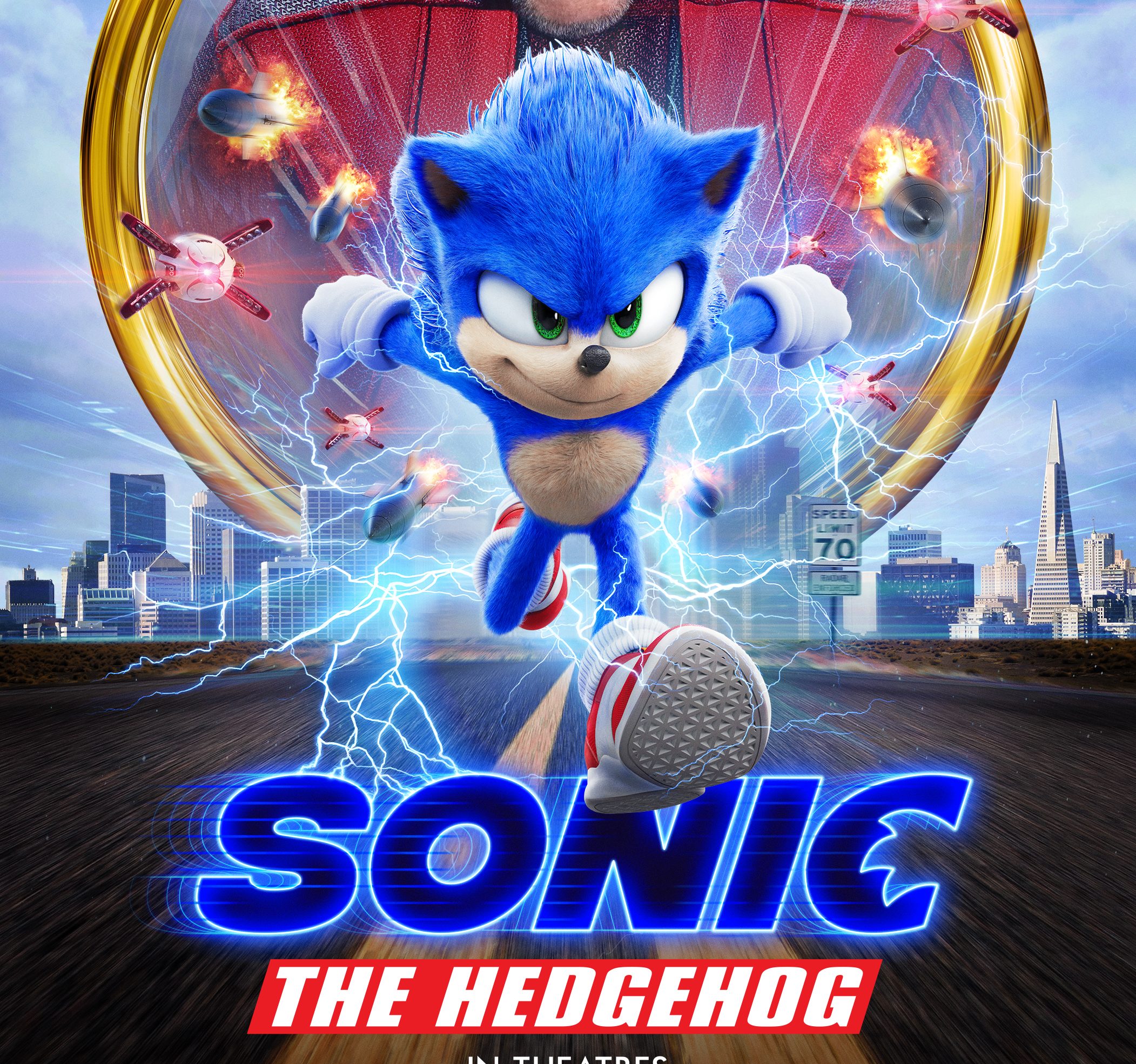 Sonic The Hedgehog Movie Poster