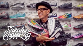Jeff Goldblum Sneaker Shopping