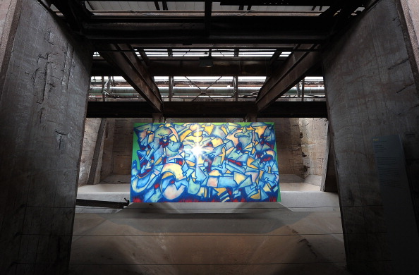 GERMANY-UNESCO-HERITAGE-URBAN ART BIENNALE