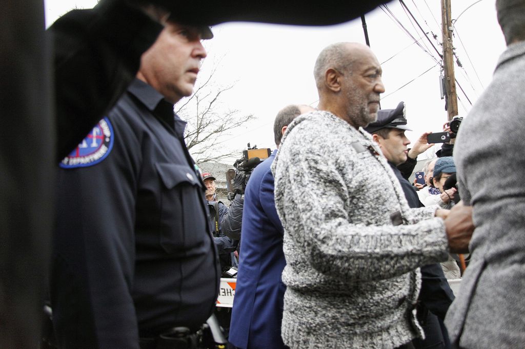 Bill Cosby leaves the Court House in Elkins Park