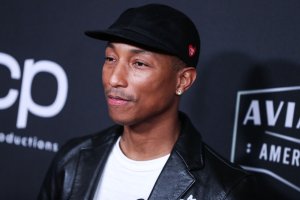 Singer Pharrell Williams arrives at the 23rd Annual Hollywood Film Awards held at The Beverly Hilton Hotel on November 3, 2019 in Beverly Hills, Los Angeles, California, United States.